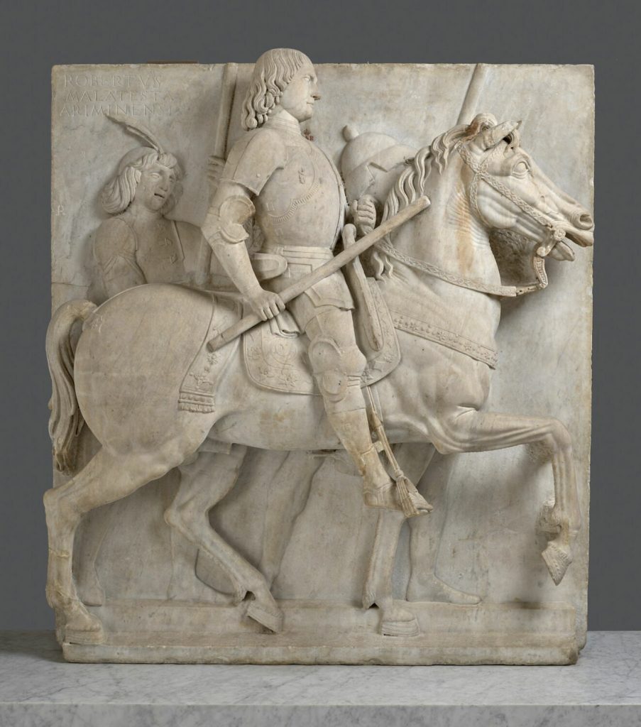 Roberto Malatesta, signore di Rimini e generale delle armi pontificie, Museo del Louvre,