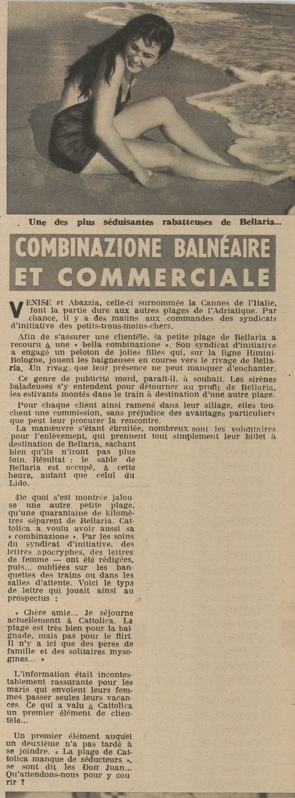 Bellaria V Magazine 28 agosto 1949