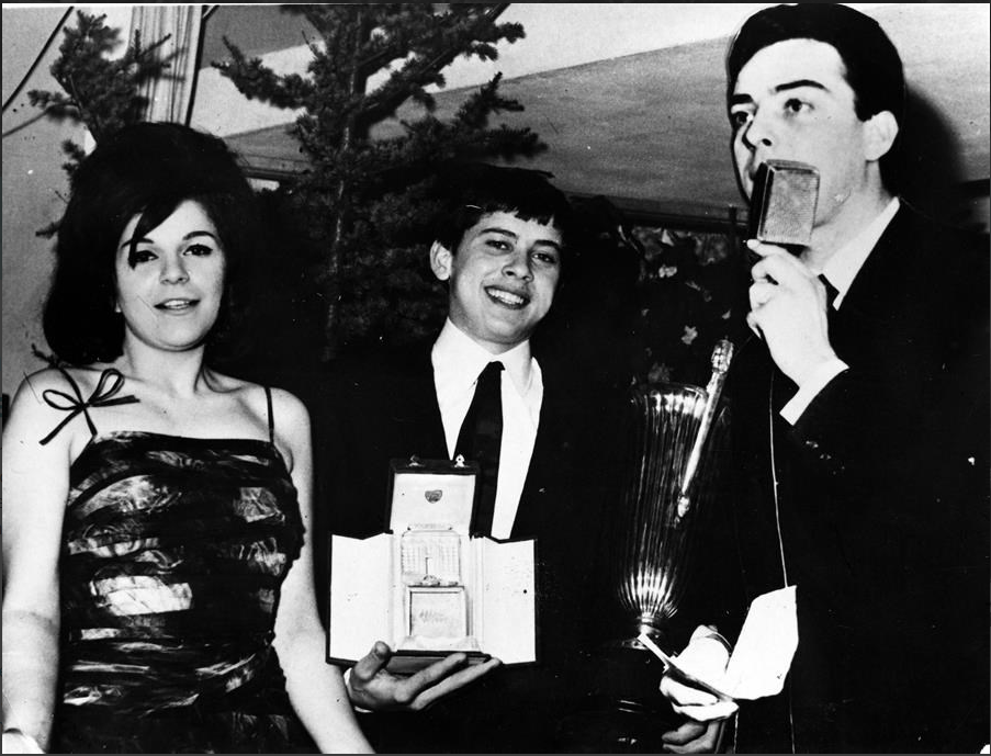 Gianni Morandi Festival di Bellaria - aprile 1962