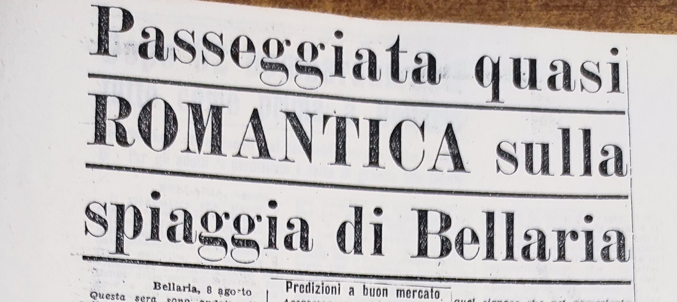  articolo Posta Sera 8 agosto 1947