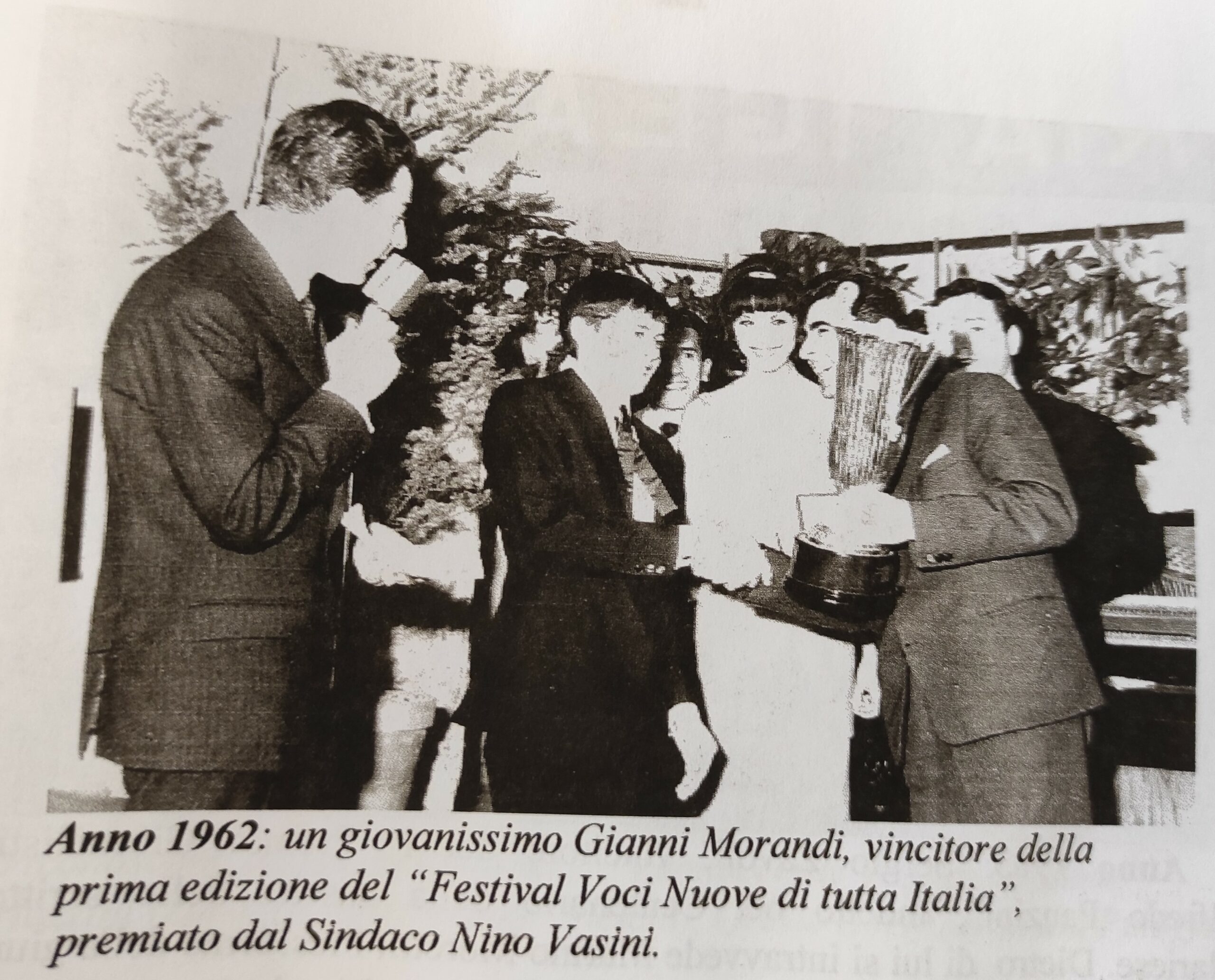Gianni Morandi, Festival "Voci Nuove" 1962