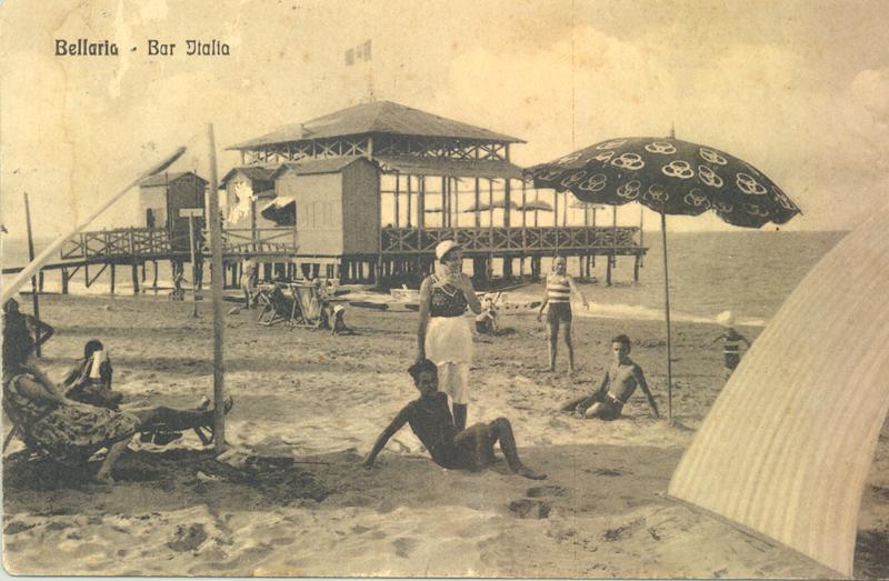 Bellaria (Cagnona) - la piattaforma / bar Italia