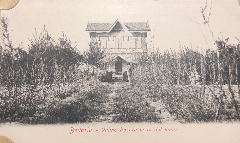 Villino Rosetti visto dal mare