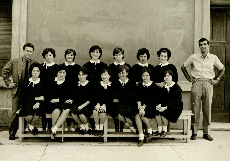 Colonia Roma, classe 3 media - 62-63, insegnante il futuro sindaco Italo Lazzarini