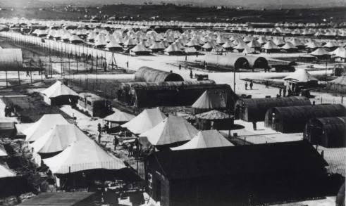 Enklave Rimini-Bellaria - campo di Miramare (Enklave Rimini Bellaria 1945-1947)