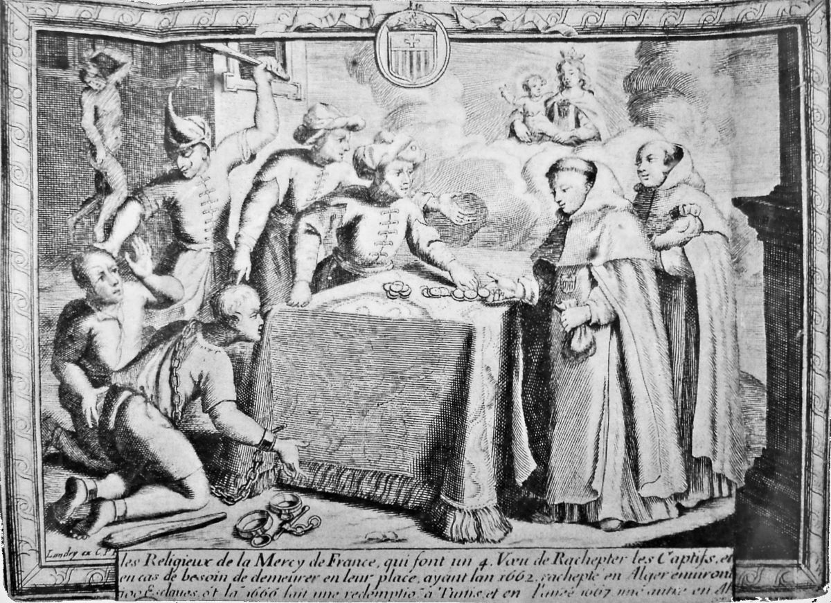 Riscatto di prigionieri cristiani da parte di monaci cattolici negli stati barbareschi
