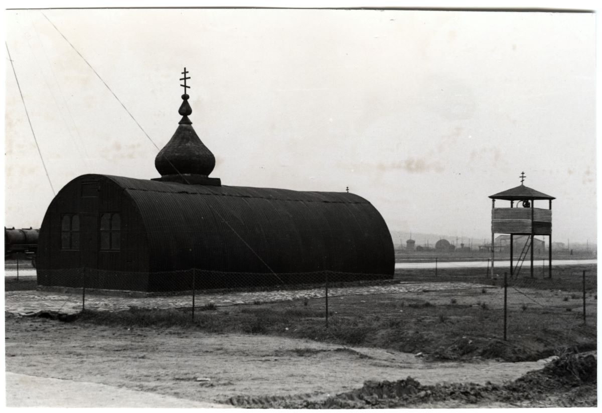 Enklave Rimini-Bellaria, campo n.1 chiesa Ortodossa - © ICRC ARCHIVES