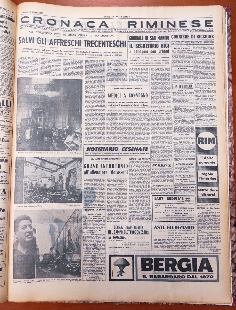 Il Resto del Carlino venerdì 25 giugno 1965