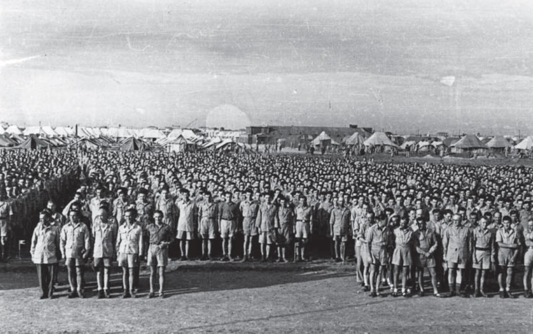 Prigionieri nel campo di Miramare (Enklave Rimini Bellaria 1945-1947)