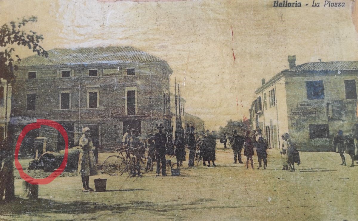Bellaria, la piazza, 1910-1920
