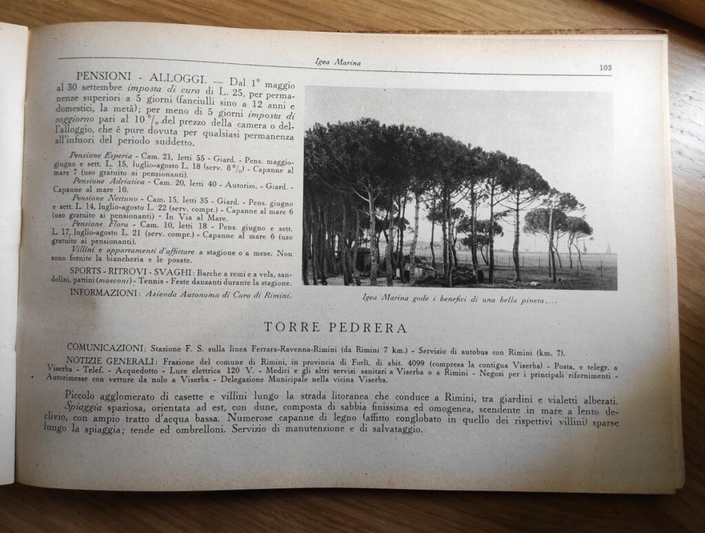 "Guida pratica ai luoghi di soggiorno e di cura d'Italia" (1933) - p. 103
