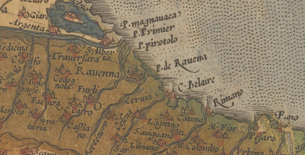 1570 - la carta di Abraham Ortelius